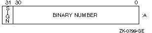 INTEGER(4) データ表現